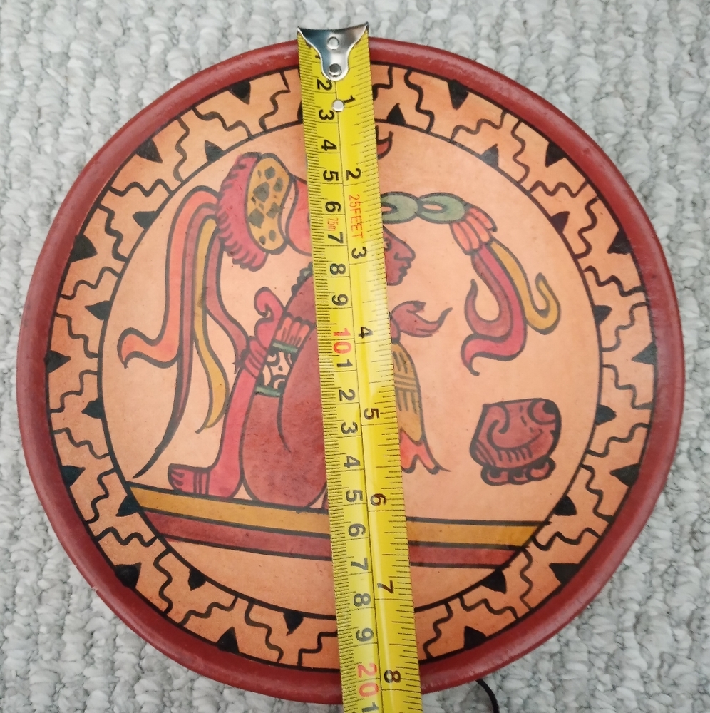 Handcrafted Ceramic Plate - Picture 5 of 6